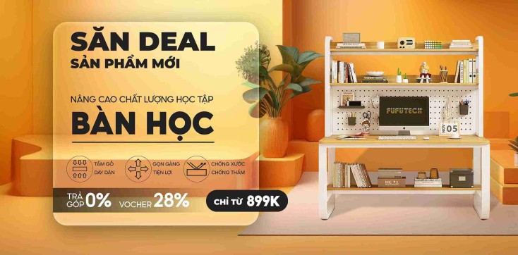 bàn học đẹp, hiện đại, giá rẻ