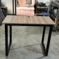 Bàn Làm Việc Chân Chữ U Màu Gỗ Nâu Xám Thanh Lý