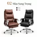 Ghế Giám Đốc, Trưởng Phòng Bọc Da Cao Cấp FFT245 Fufutech