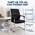 Ghế Chân Quỳ Lưng Lưới HH000751 Đen | Khung Thép, Tải 90kg