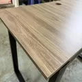 Bàn Làm Việc Chân Chữ U Màu Gỗ Nâu Xám Thanh Lý