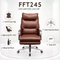 Ghế Giám Đốc, Trưởng Phòng Bọc Da Cao Cấp FFT245 Fufutech