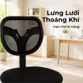 Ghế Xoay Văn Phòng Không Tay GKT01 Fufutech