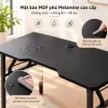 Bàn Gaming Chân Xếp Gọn Fufutech - 2 Màu Chân, Gấp Nhanh