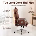 Ghế Giám Đốc, Trưởng Phòng Bọc Da Cao Cấp FFT245 Fufutech