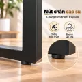 Bàn Bệt Làm Việc Gỗ Cao Su Tự Nhiên Chữ U Fufutech