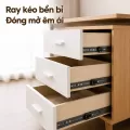 Bàn Làm Việc Có Hộc Tủ Chân Gỗ HH000597 | 1m2, 1m4, 1m6