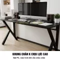Bàn Gaming, Làm Việc Ngồi 2 Người Chân K2 Fufutech