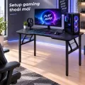 Bàn Gaming Chân Xếp Gọn Fufutech - 2 Màu Chân, Gấp Nhanh