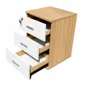 Tủ Tài Liệu, Hồ Sơ Phối 2 Màu Hiện Đại FUFUTECH S01