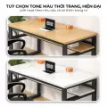 Combo Bàn Làm Việc U Campus Và Ghế Xoay Có Tựa Đầu FC02
