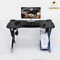 Ban gaming mat led rgb lo di day sac usb gia treo tai nghe va coc dung ly ke cpu chan den mat den phoi canh truc dien