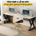 Bàn Gaming 2 Chỗ Ngồi Double-X 70cm Fufutech – 3 Màu, 4 Size