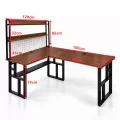 🟤 Nâu  Full PK (Kệ + bảng treo)