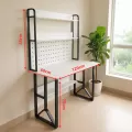 Trắng Kệ 1m2+Pegboard