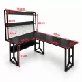 ⚫ Đen Full PK (Kệ+Bảng treo)