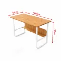 Chân trắng 1m4 - Không bo góc