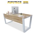 Bàn giám đốc phong cách Basic chân hình thang