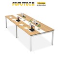 Bàn họp Cao cấp Fufutech Inagi Tích hợp hộp điện âm bàn