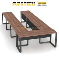 Bàn họp lớn Fufutech Regal Mặt chữ U, Tích hợp hộp điện âm bàn