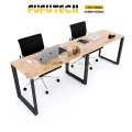 Bàn làm việc 2 người Fufutech phong cách Minimalist Chân Chữ U