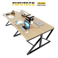 Bàn làm việc 4 người Fufutech phong cách Minimalist Chân chữ K