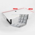 Bàn trắng + ghế xám,1m2