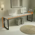 Trắng,1m8