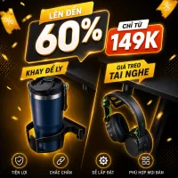 Combo Phụ Kiện Giá Treo Tai Nghe, Cốc Đỡ...