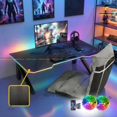 Combo Bàn Ghế Bệt Gaming 
