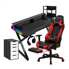 Combo Bàn Gaming X razer Fufutech Vs Ghế Gaming Fufutech GT New
