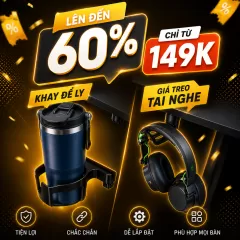 Combo Phụ Kiện Gắn Bàn 2 (Ưu đãi khi mua kèm)