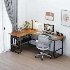bàn làm việc chữ L Fufutech
