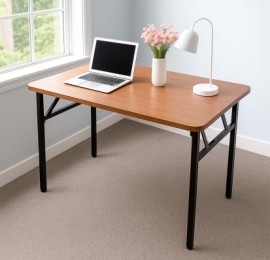 bàn làm việc chân xếp gập gọn thông minh, chắc chắn, tiết kiệm, bảo hành 12 tháng 