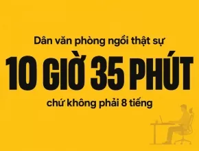 Dân văn phòng ngồi bao lâu mỗi ngày? Nhiều hơn bạn nghĩ