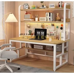Bàn Học, Bàn Làm Việc STU04 Fufutech Tích Hợp Kệ S...