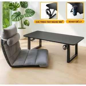 Combo Bàn Ghế Bệt Sitto Chữ U V2 Fufutech