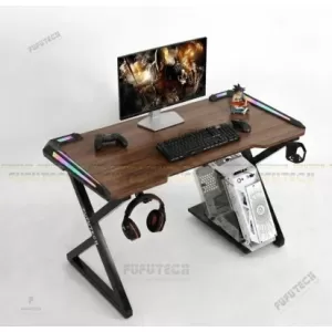 Bàn Gaming XRazer Fufutech Màu Nâu