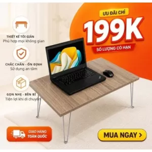 Bàn bệt Mini Fufutech Gấp gọn