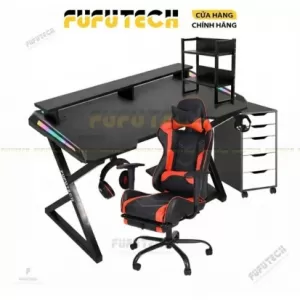 Combo Bàn Gaming X-Razer, Ghế Gaming Massage Pro v...