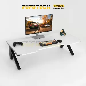 Bàn Bệt Gaming Chữ K Mặt Trắng
