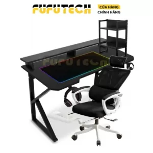Combo Bàn Gaming chữ K, Ghế Even Pro và Full Phụ k...