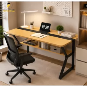 Bàn Làm Việc Mặt Gỗ Bo Góc Chân EK1 Fufutech Rộng ...