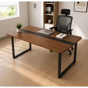 Bàn Làm Việc Mặt Bo Góc Chân Chữ U Fufutech Rộng 7...