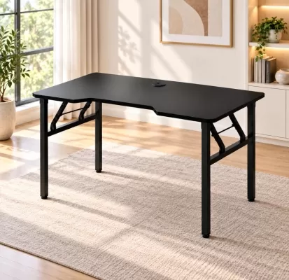 Bàn Gaming Chân Xếp Gọn Fufutech - 2 Màu Chân, Gấp Nhanh
