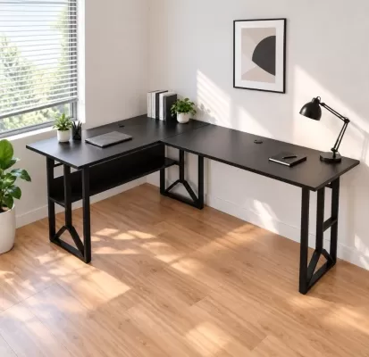 Bàn Góc Chữ L Mã LSY, Khung Chân Tam Giác Chắc Chắn