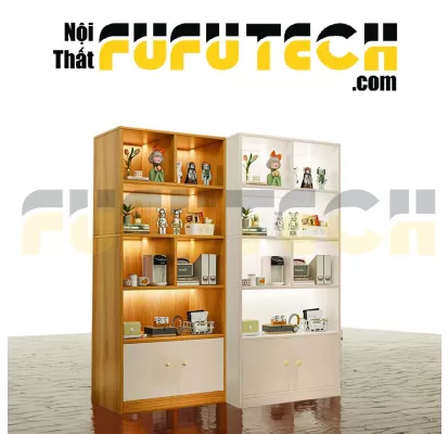 Kệ Sách, Kệ Trang Trí KS02 Fufutech 
