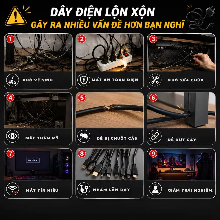 máng đi dây điện