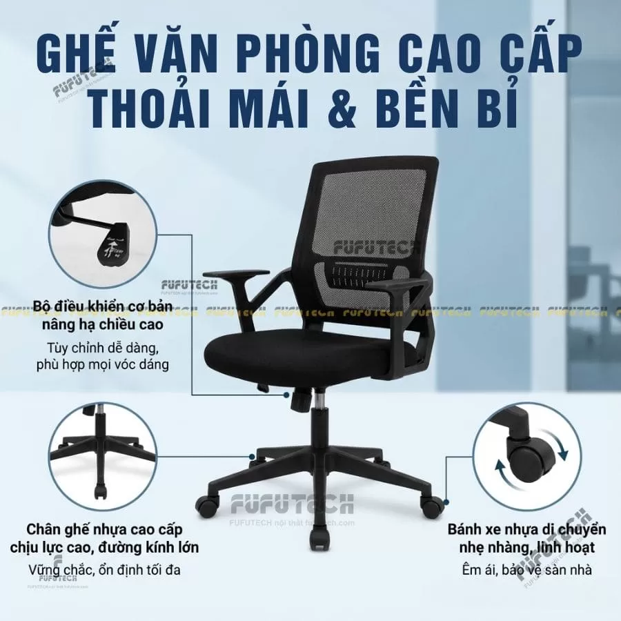 ghế hỗ trợ cột sống