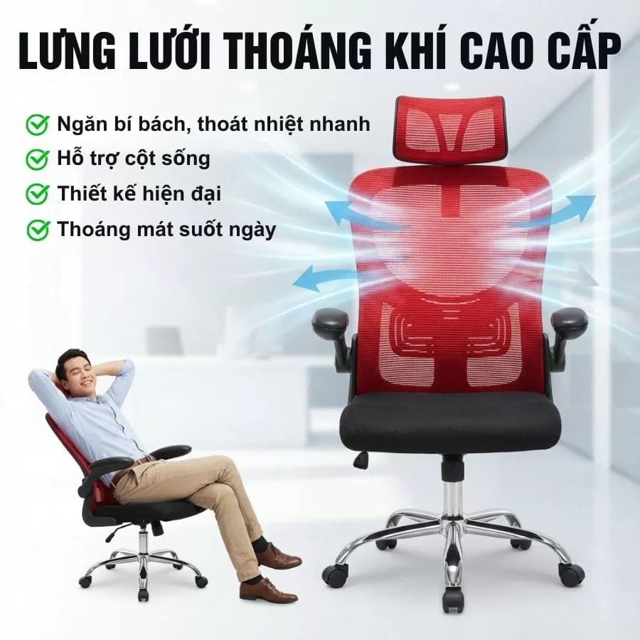 ghế chơi game ergonomic HCM
